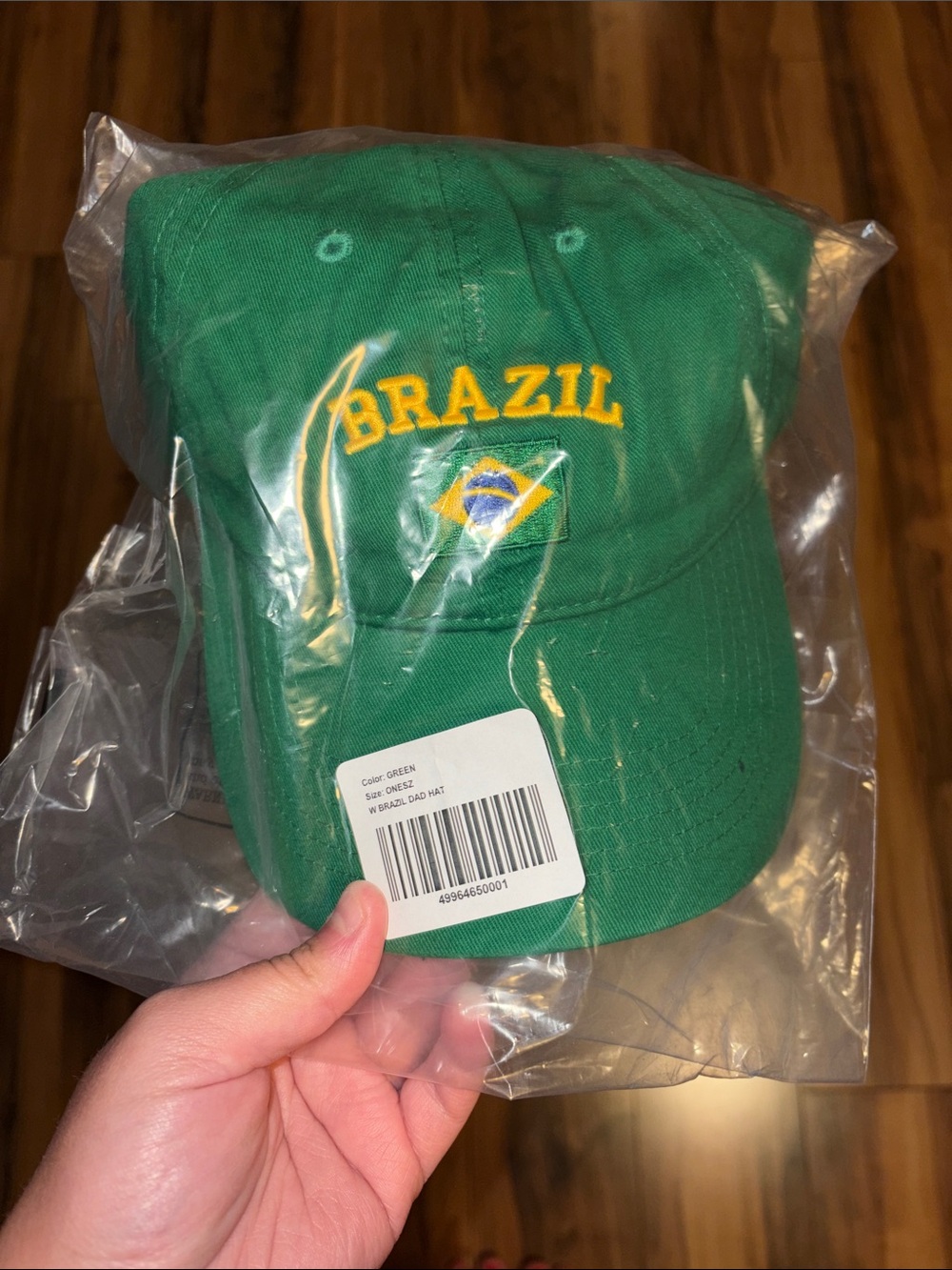 NWT Brazil Dad Hat
